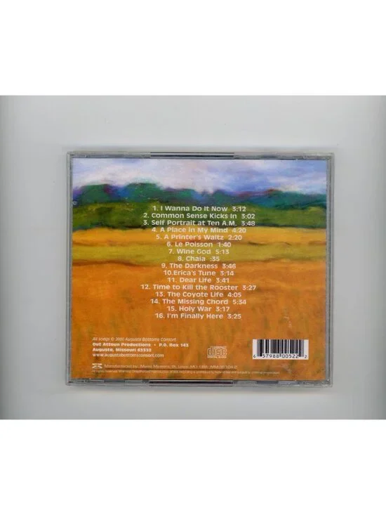 Augusta Bottoms Consort Bottomland CD 2000 NEW SEALED Rare Missouri Folk Roots - Picture 2 of 2